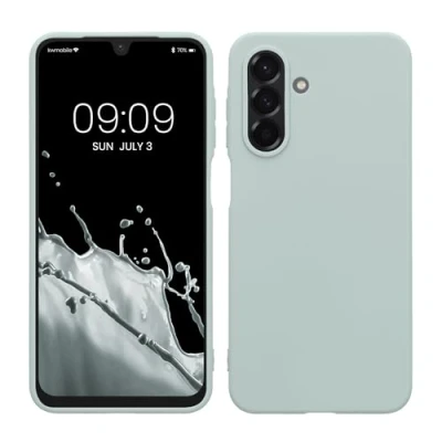 Afbeelding van kwmobile telefoonhoesje geschikt voor Samsung Galaxy A26 5G Hoesje smartphone Back cover in cool mint