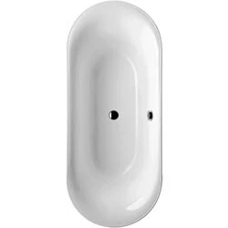 Afbeelding van Villeroy &amp; Boch Cetus kunststof bad quaryl ovaal met poten wit