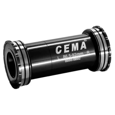 Afbeelding van Shimano Bracketas BB89 Interlock RVS Zwart