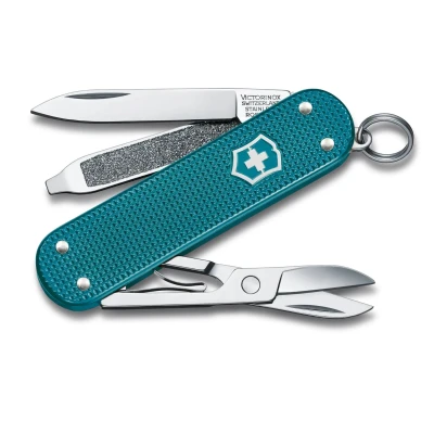 Afbeelding van Victorinox Classic Alox Colors Zakmes Wild Jungle 5 Functies