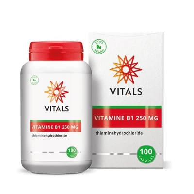 Afbeelding van Vitals Vitamine B1 250mg Capsules