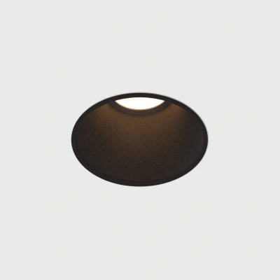 Afbeelding van Inbouwspot GU10 Luna Rond Zwart Extra kleine rand