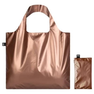 Afbeelding van LOQI Shopper Large Rose Gold Metallic