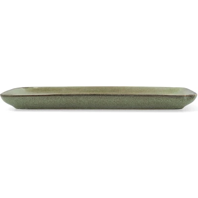 Afbeelding van Serveerschaal Bidasoa Ikonic Groen Keramisch (28 x 14 cm) (Pack 4x)