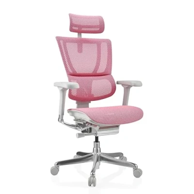 Afbeelding van ERGOHUMAN SLIM I G net Luxe directiestoel Roze