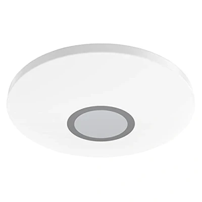 Afbeelding van LEDVANCE Led wandlamp en plafondlamp in glitterlook voor binnen met bewegingsmelder, warmwit (3000 K), gebruiksmodi per klik veranderbaar, diameter 440 mm, sensor