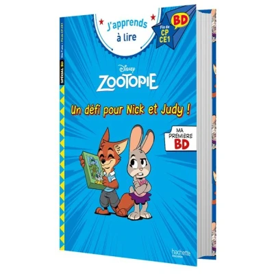 Image de Disney BD Fin de CP CE1 Zootopie Un défi pour Nick et Judy !