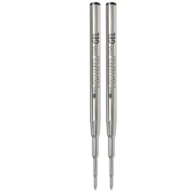 Afbeelding van Monteverde Capless Gel Refill (Montblanc) Fine Black 2 Pc