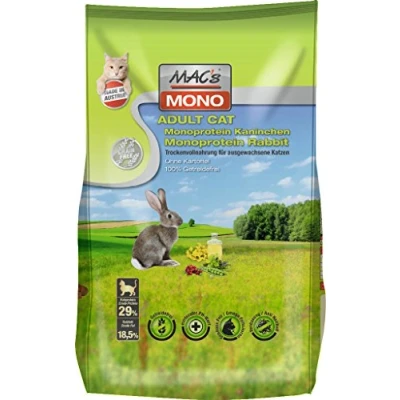 Afbeelding van MAC’s Superfood Kattenvoer Mono Proteïne Konijn 1,5kg Kattenbrokken