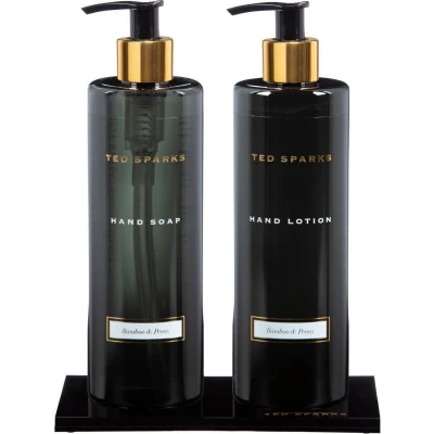 Afbeelding van Ted Sparks Handverzorging Geschenkset Handzeep &amp; Handlotion Bamboo Peony