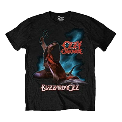 Afbeelding van Ozzy Osbourne Blizzard Of Ozz Heren T shirt XXL Zwart
