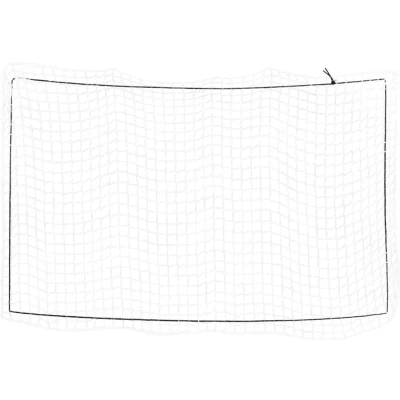 Afbeelding van Aanhangwagennet elastisch touw 6x3,5 m polypropeen wit