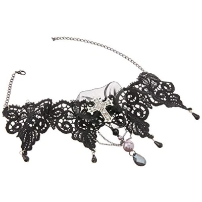 Afbeelding van SMIFFYS Korte halsketting voor dames Halloween Accessoires &gt; Sieraden