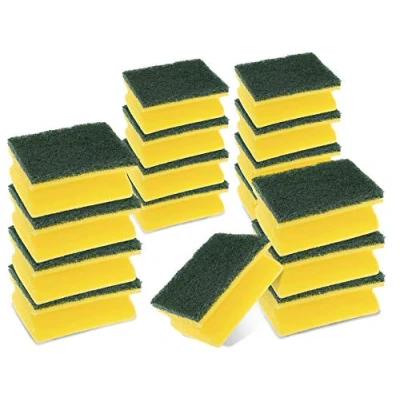Afbeelding van Scotch Brite Classic schuurspons, 16 per set voor een krachtige en effectieve reiniging