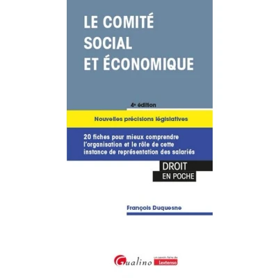 Image de Le comité social et économique (CSE)