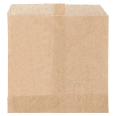 Afbeelding van 1000 stuks frietzakken 34 G/M2 12 x cm natuur perg