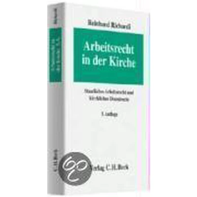 Afbeelding van Arbeitsrecht in der Kirche
