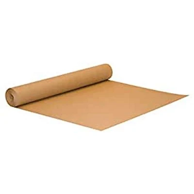 Afbeelding van Raadhuis inpakpapier 75 cm x 250 meter 70 grams bruin kraft RD 351162