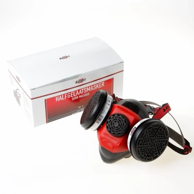 Afbeelding van Kelfort Halfgelaatmasker inclusief 2 stuks filter P3