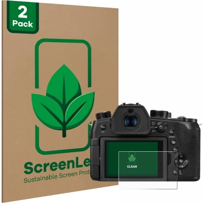 Afbeelding van ScreenLeaf Screenprotector voor Panasonic DC FZ1000 II / TZ200 Duurzame schermbescherming Folie Beschermfolie transparant (2 Stuks)