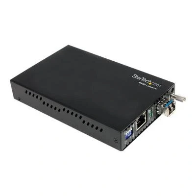 Image de StarTech.com convertisseur Gigabit Ethernet fibre optique multimode LC 1000 Mb/s  550 m de média à