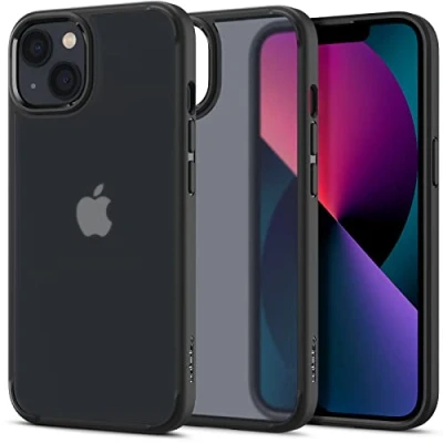 Afbeelding van Spigen hoesje voor iPhone 13 Ultra Hybrid Matte Frost Black