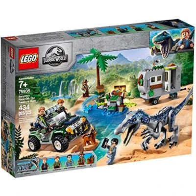 Afbeelding van LEGO Jurassic World Confrontatie met Baryonyx: de Schattenjacht 75935