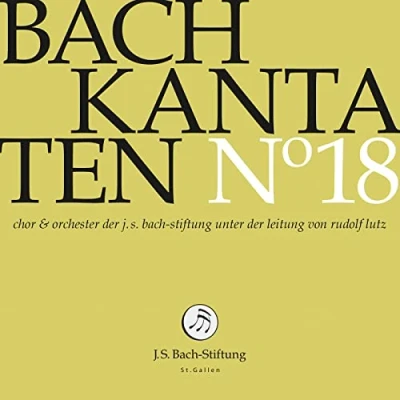 Afbeelding van Chor &amp; Orchester Der J.S. Bach Stiftung, Rudolf Lutz Bach: Kantaten 18 (CD)