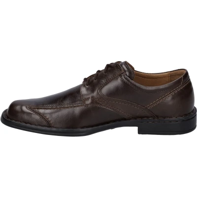 Afbeelding van Josef Seibel Douglas Sportieve veterschoenen, Heren, Maat: 45, Schwarz Leer