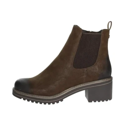 Afbeelding van MARCO TOZZI MT Vegan, Soft Lining Dames Laarzen CAFE NUBUCK Maat 39