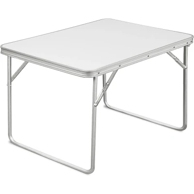 Afbeelding van Aluminium inklapbare tuintafel 80x60x68 cm