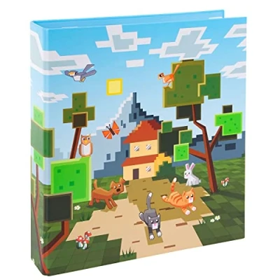 Afbeelding van goldbuch Set van 35 124 ordners mijn spel met hendel, afmetingen: 28,5 x 32 5 cm, omslag in kunst, map game, voor jongens en meisjes