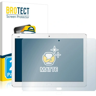 Afbeelding van BROTECT Antireflecterende schermbeschermer mat (2 Stuk, MediaPad M3 Lite 10.1), Tablet beschermfolie