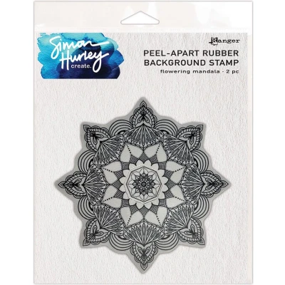 Afbeelding van Ranger Simon Hurley create. Background Stamp Flowering Mandala