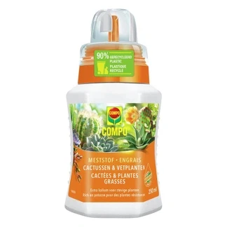 Afbeelding van COMPO Vloeibare Meststof Cactus &amp; Vetplanten voor gezonde en stevige planten fles 250 ml