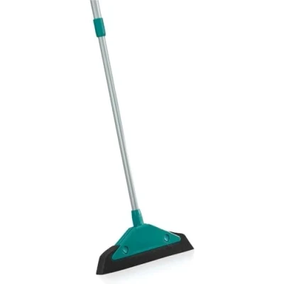 Afbeelding van Leifheit 55243 Soft And Easy Schuimrubber Bezem 34 Cm Met Telescoopsteel Blauw/Zilver
