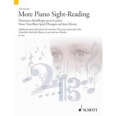 Afbeelding van More Piano Sight Reading/ Nouveaux dechiffrages pour le piano/ Neue Vom Blatt Spiel Ubungen auf dem Klavier