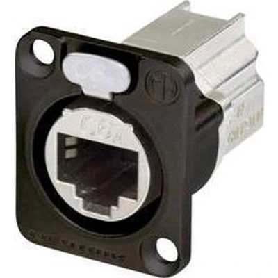 Afbeelding van Neutrik NE8FDX P6 B RJ45 dataconnector etherCON D serie Bus, recht Aantal polen: 8P8C Zwart 1 stuk(s)