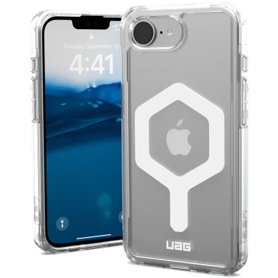 Afbeelding van UAG Plyo Mag geschikt voor iPhone 16e (2025) Hoesje ice/white ice;white