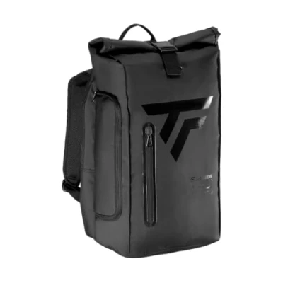 Afbeelding van Tecnifibre Tour Endurance Standbag Ultra Black Zwart Rugtas Backpack Sporttas Tennistas Padeltas Unisex