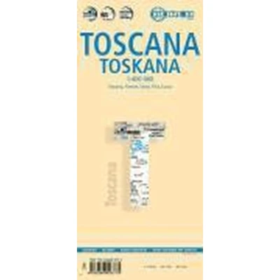 Afbeelding van Toskana / Toscana 1 : 400 000. Road Map + City Maps