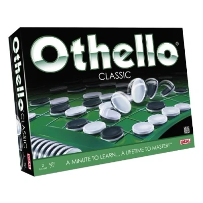 Afbeelding van IDEAL Othello Classic Game: een minuut om te leren... leven beheersen! Familiestrategiespel Voor 2 spelers Vanaf 7 jaar