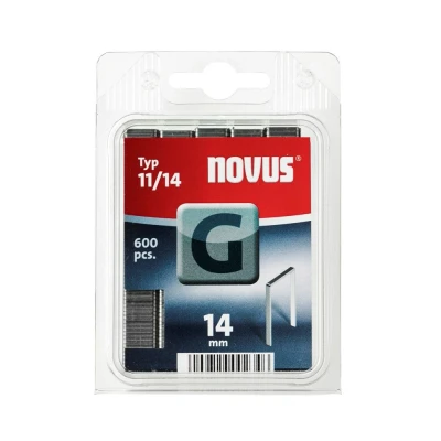 Afbeelding van Novus vlakdraad nieten G 11 14 mm. 600 st.