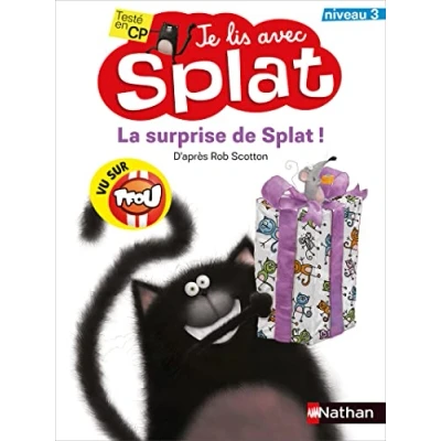 Afbeelding van Je lis avec Splat : la surprise de Lecture CP Niveau 3