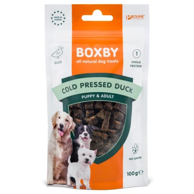Afbeelding van Boxby Grain Free 100 g Hondensnacks Eend Hypo Allergeen