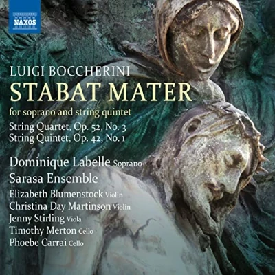 Afbeelding van Luigi Boccherini: Stabat Mater. String Quartet Op. 52 No.3. Quintet 42. No. 1
