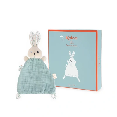 Afbeelding van Kaloo Knuffeldoekje Kdoux Doudou Konijn Vredesduifje