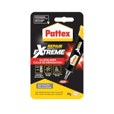 Afbeelding van Pattex REPAIR EXTREME Kunststoflijm PRXG2 20 g