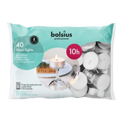 Afbeelding van Bolsius Theelichten 240stuks