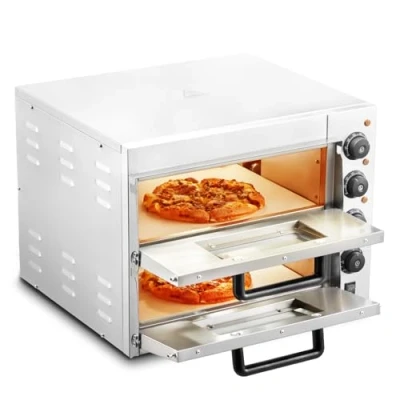 Image de VEVOR Four à Pizza Commercial Électrique de Comptoir 16 pouces Extérieur